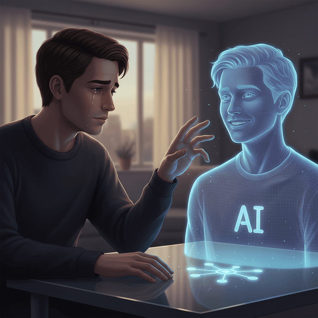 Lo que nadie te cuenta sobre el futuro de la pérdida: hablar con los muertos usando IA.