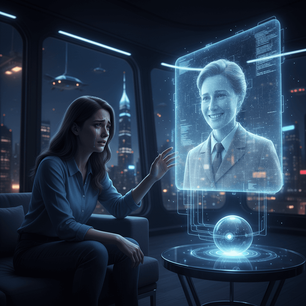 Tu Ser Querido Fallecido, Recreado por una IA: ¿Aceptarías Hablar con Él? Un Análisis de la Nueva Frontera del Duelo