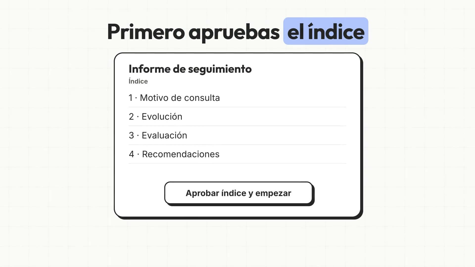 Vista previa del vídeo: Informes y plantillas clínicas