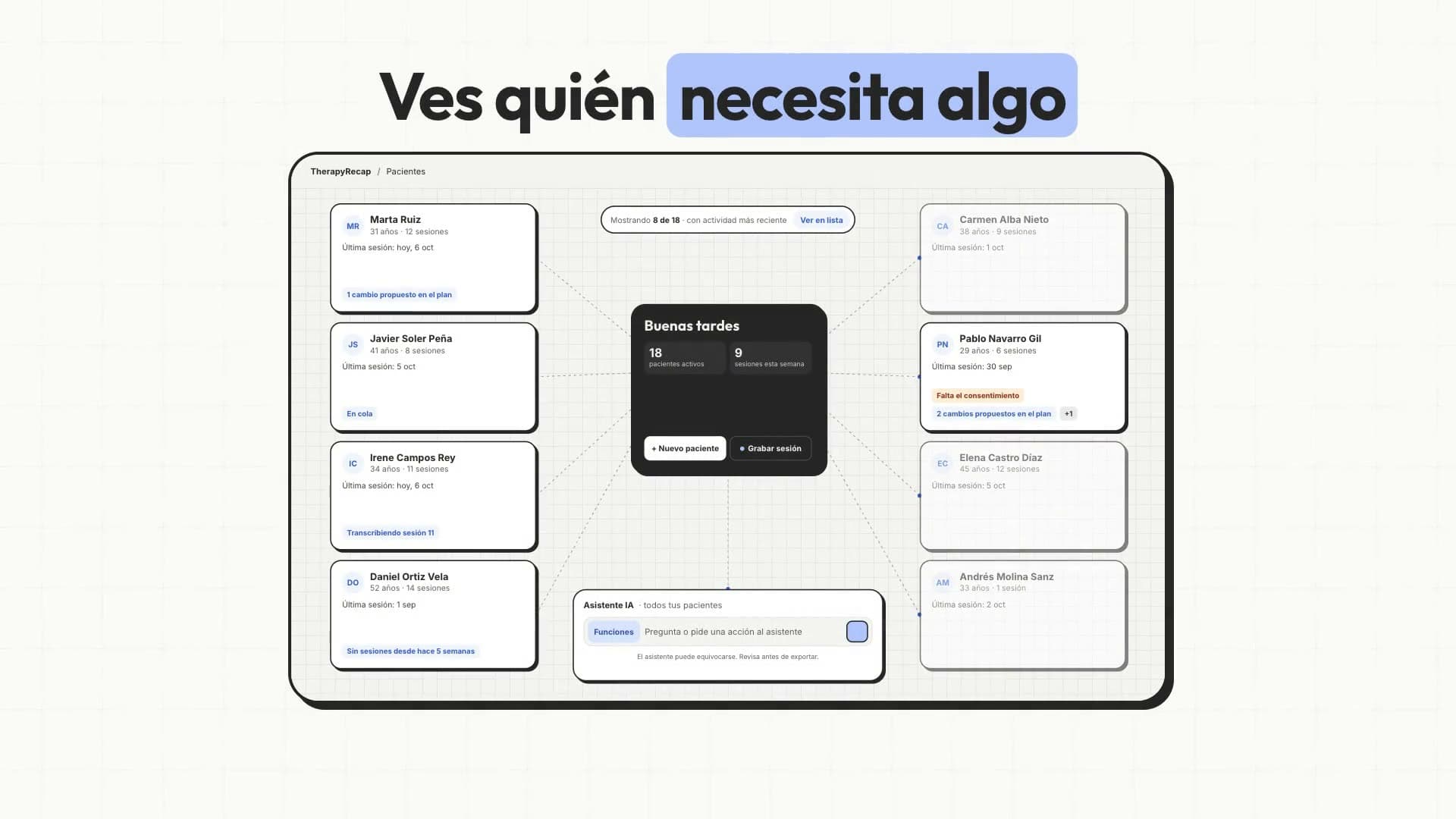 Vista previa del vídeo: Tablero del paciente